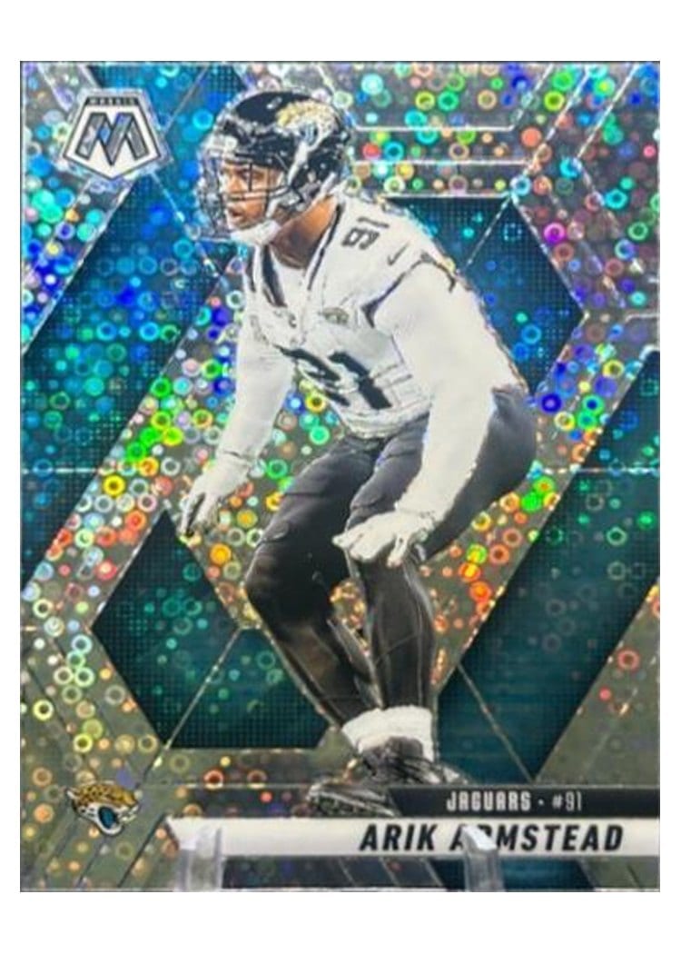 2025 Panini Mosaic Base Set Arik Armstead No Huddle Silver #66 card