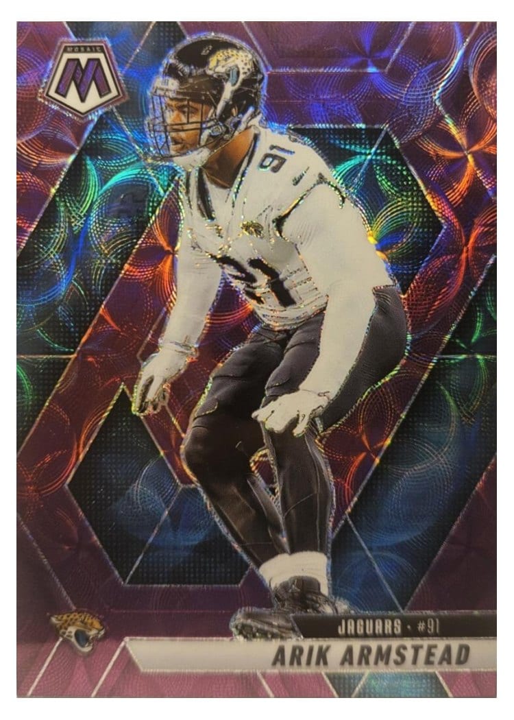 2025 Panini Mosaic Base Set Arik Armstead #66 card