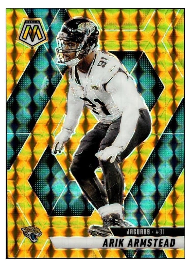 2025 Panini Mosaic Base Set Arik Armstead #66 card