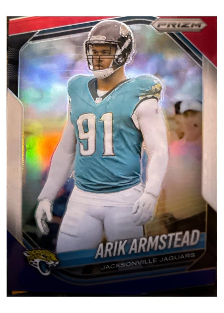 2025 Panini Prizm Base Set Arik Armstead #85 card