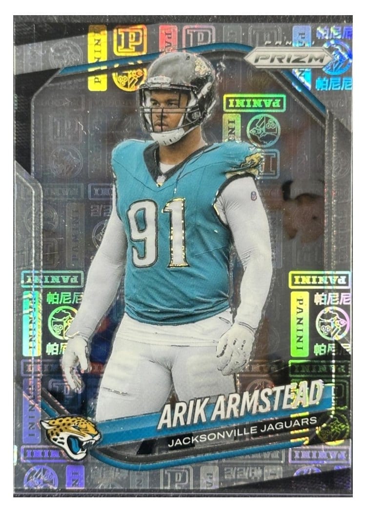 2025 Panini Prizm Base Set Arik Armstead #85 card