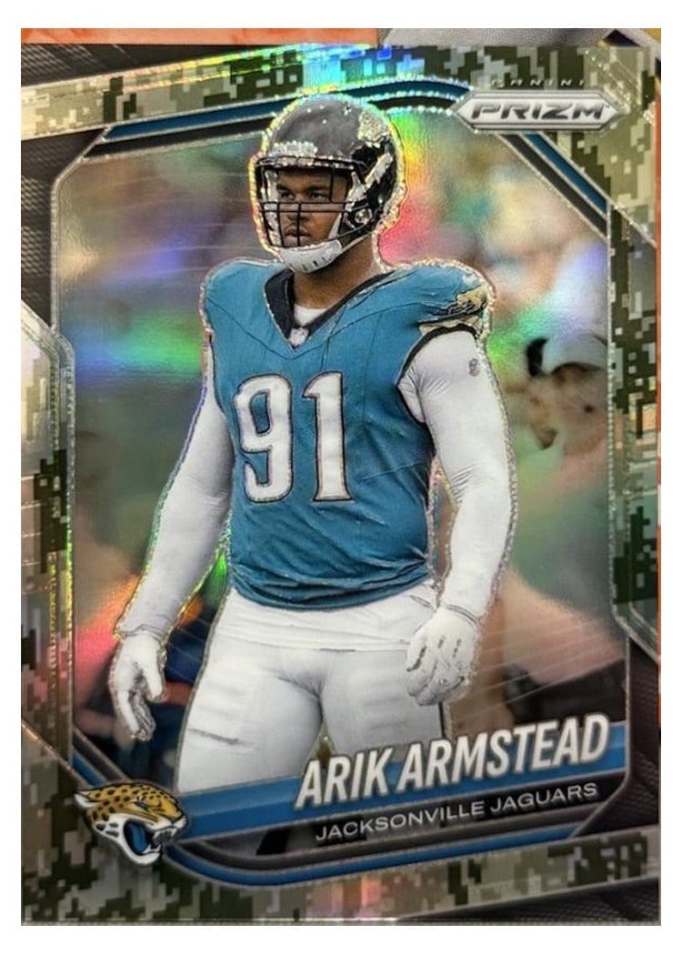2025 Panini Prizm Base Set Arik Armstead #85 card