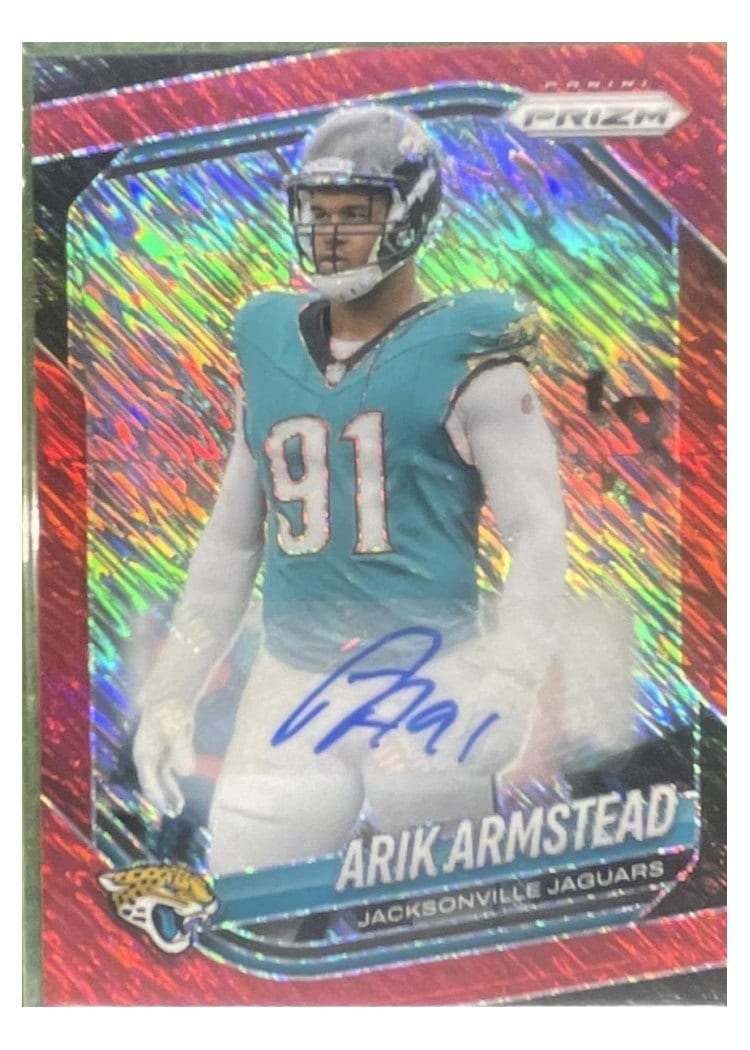 2025 Panini Prizm Base Set Arik Armstead #85 card