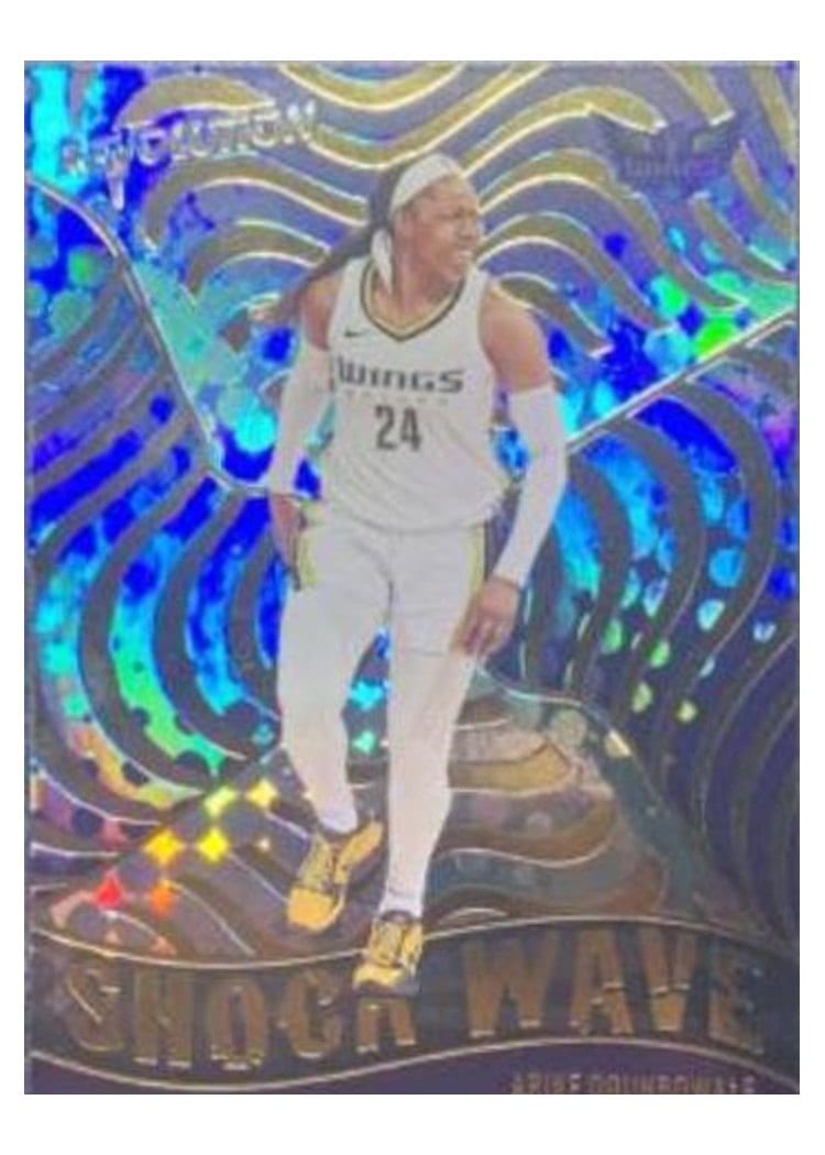 2022 Panini Revolution WNBA Shock Wave Arike Ogunbowale #21 card