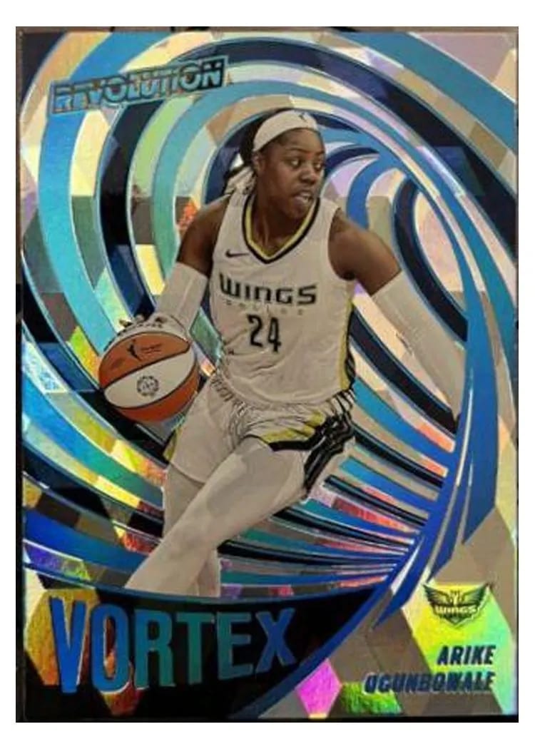 2022 Panini Revolution WNBA Vortex Arike Ogunbowale #16 card