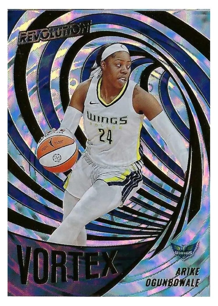 2022 Panini Revolution WNBA Vortex Arike Ogunbowale #16 card
