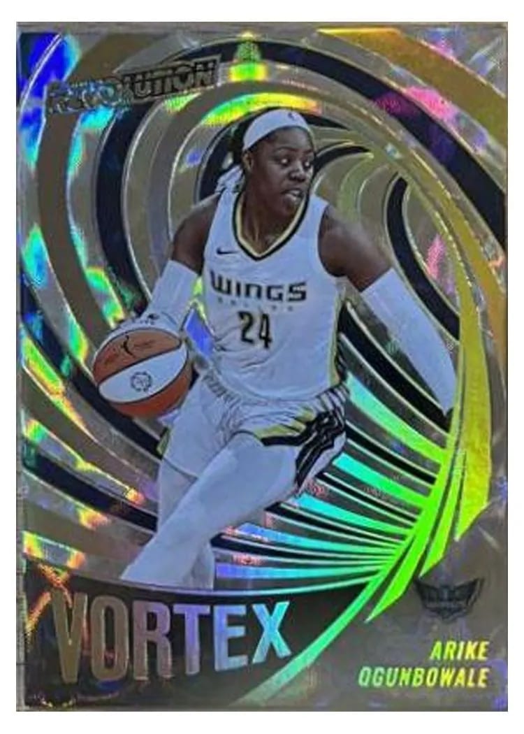 2022 Panini Revolution WNBA Vortex Arike Ogunbowale #16 card