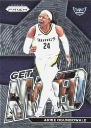 2023 Panini Prizm WNBA Get Hyped Arike Ogunbowale #9 card