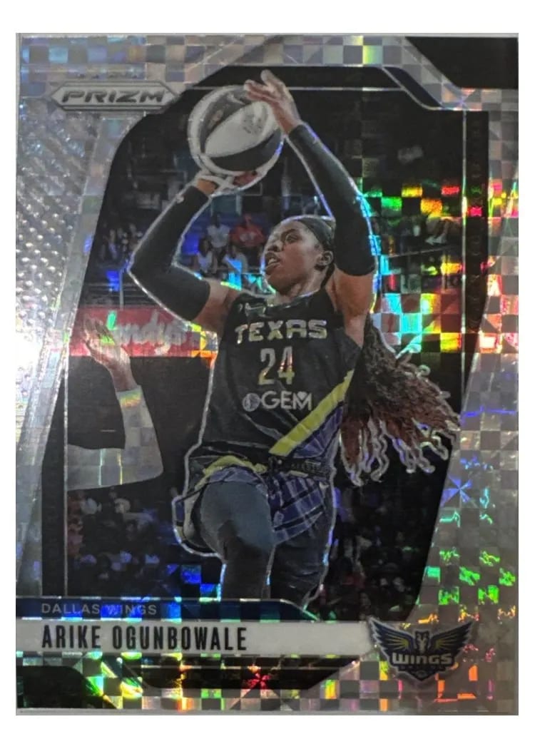2024 Panini Prizm WNBA Base Set Arike Ogunbowale Checkerboard #28 card