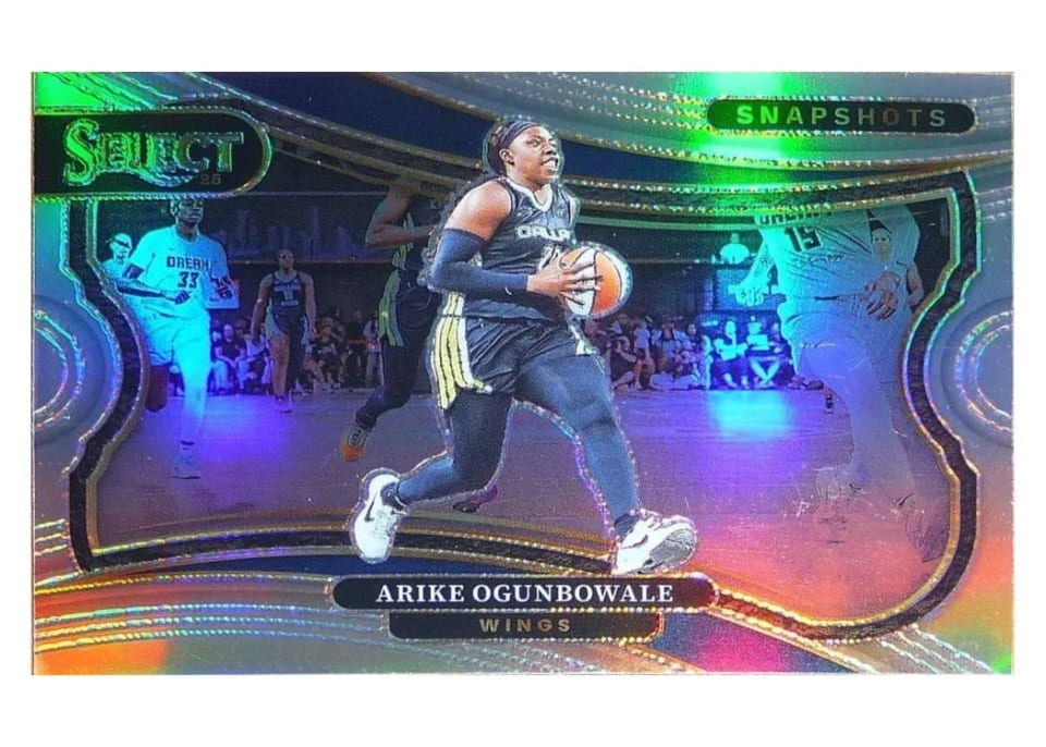 2025 Panini Select WNBA Snapshots Arike Ogunbowale Silver #6 card