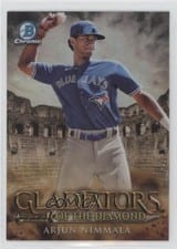 2024 Bowman Chrome Gladiators of the Diamond Arjun Nimmala #GOTD-24 card