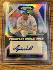 2024 Panini Prizm Prospect Signatures Arjun Nimmala #PS-AN card