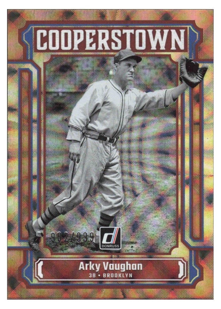 2023 Donruss Cooperstown Arky Vaughan #CT3 card