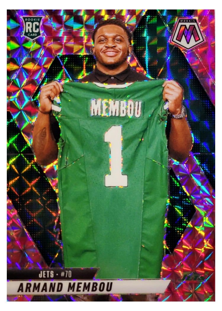 2025 Panini Mosaic Base Set Armand Membou #358 card