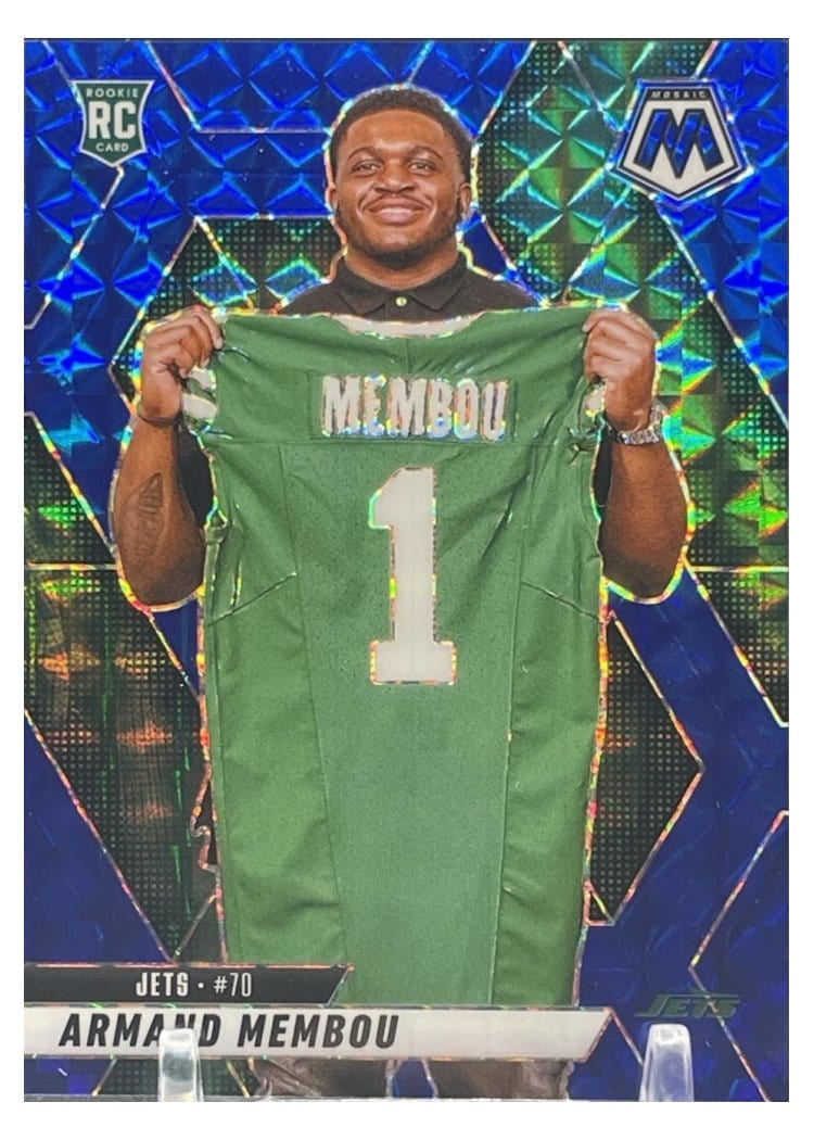 2025 Panini Mosaic Base Set Armand Membou Blue #358 card