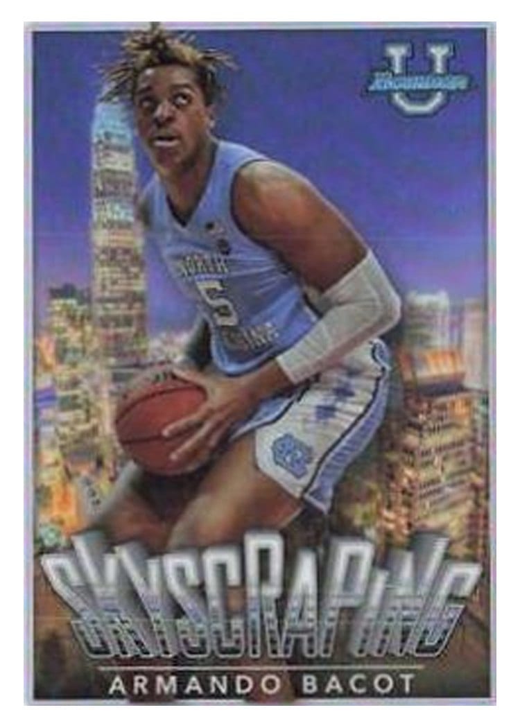 2022-23 Bowman University Chrome Skyscraping Armando Bacot #S-11 card