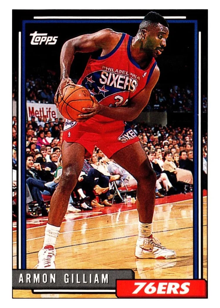 1992 Topps Armon Gilliam #12 card