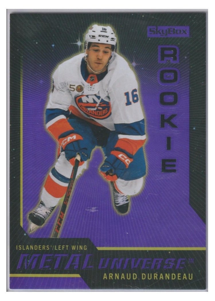 2023-24 SkyBox Metal Universe 2008-09 Rookie Retros Arnaud Durandeau #R-18 card