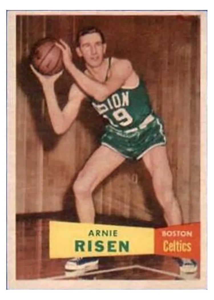 1957 Topps Arnie Risen #40 card