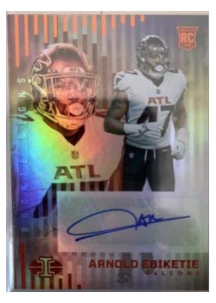 2022 Panini Illusions Rookie Signs Arnold Ebiketie #RS-AE card