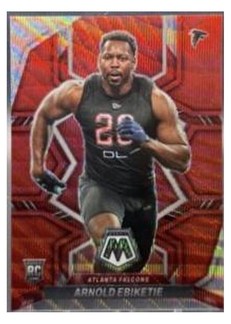 2022 Panini Mosaic Base Set Arnold Ebiketie #383 card