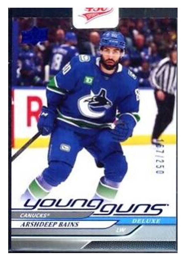 2024-25 Upper Deck Base Set Arshdeep Bains #231 card