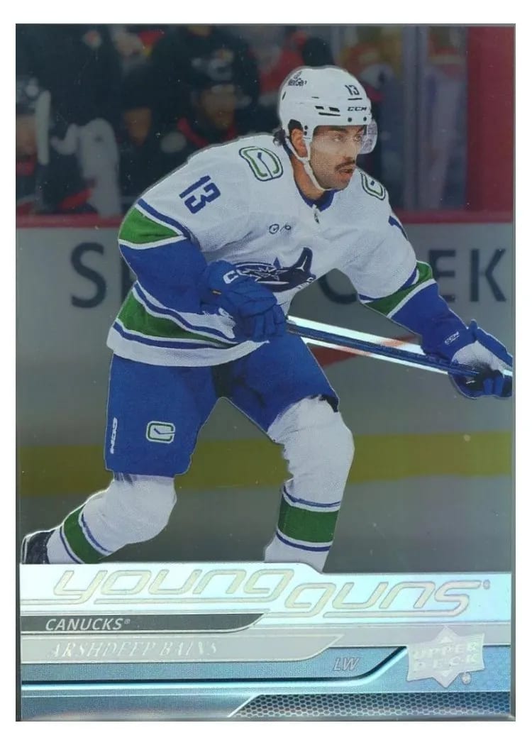 2024-25 Upper Deck Base Set Arshdeep Bains #231 card
