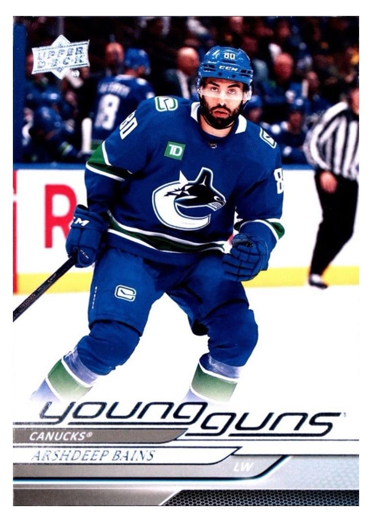 2024-25 Upper Deck Base Set Arshdeep Bains #231 card
