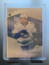 2024-25 Upper Deck Ultimate Collection Ultimate Introductions Arshdeep Bains #UI-AB card