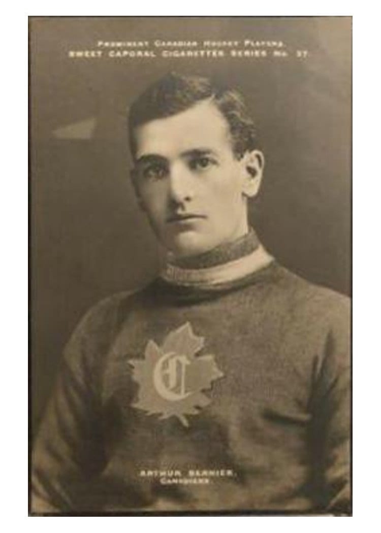 1910 Sweet Caporal Art Bernier #37 card