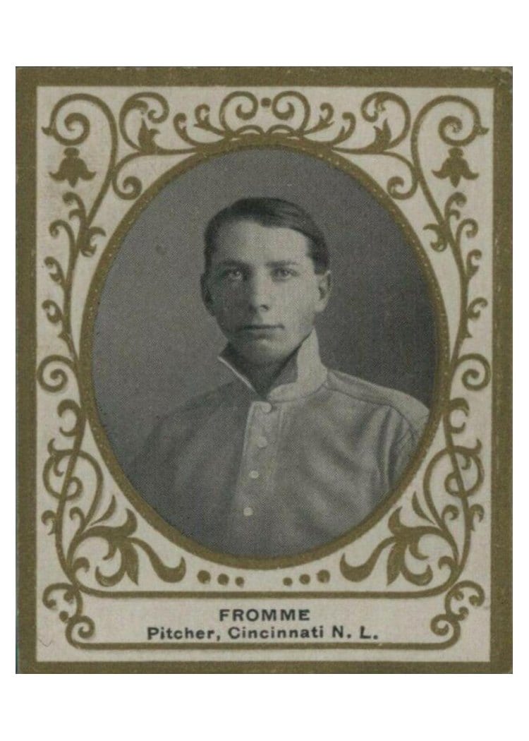 1909 T204 Ramly Art Fromme card