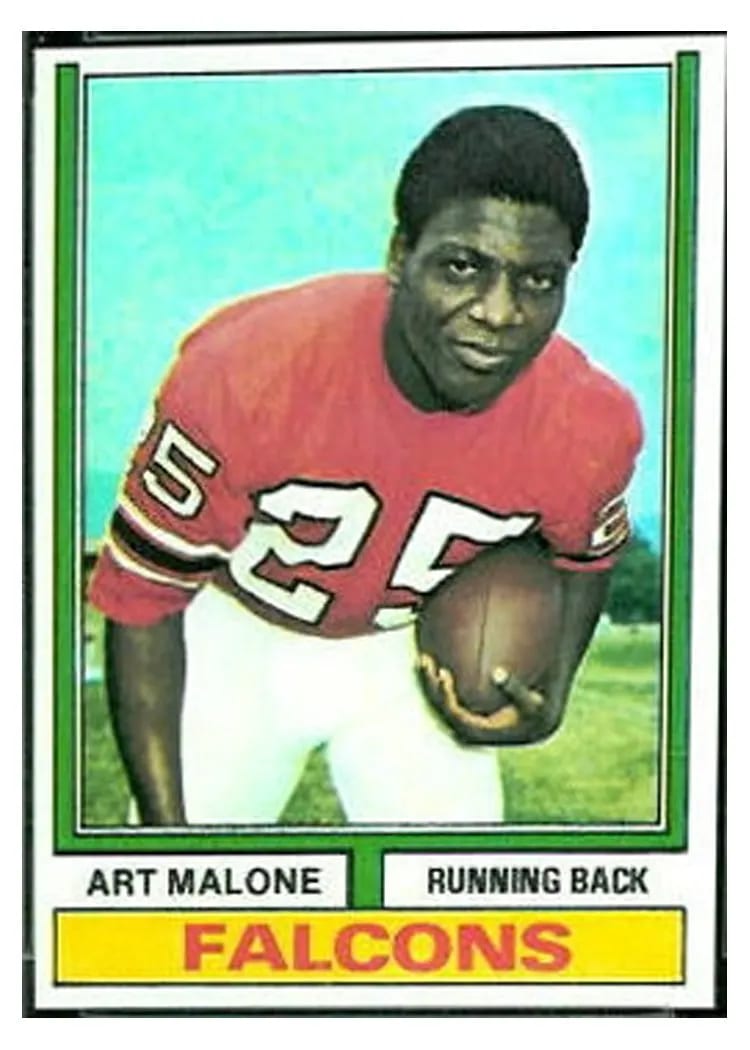1974 Topps Art Malone #375 card