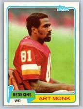 1981 Topps Art Monk #194 card