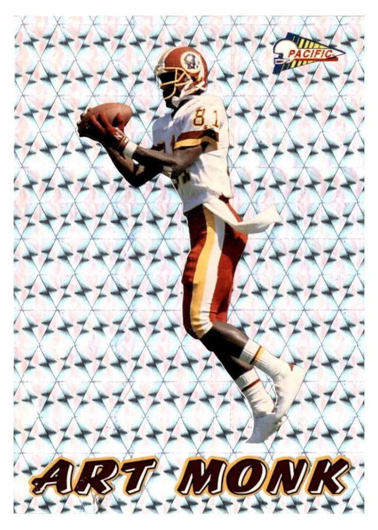1993 Pacific Prisms Art Monk #106 card