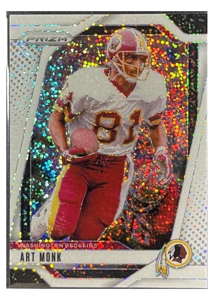 2024 Panini Prizm Base Set Art Monk White Sparkle #294 card