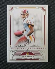 2025 Panini National Treasures Base Set Art Monk #100 card