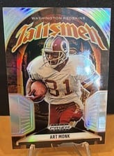 2025 Panini Prizm Black Talismen Art Monk #17 card
