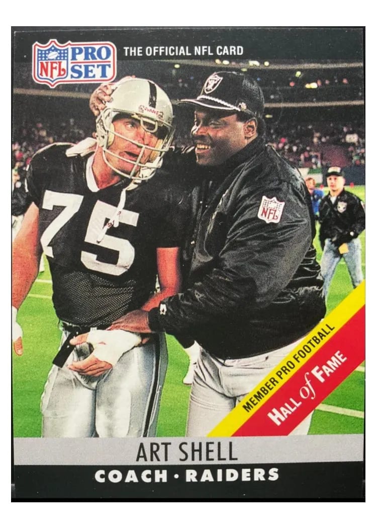 1990 Pro Set Base Set Art Shell #161 card