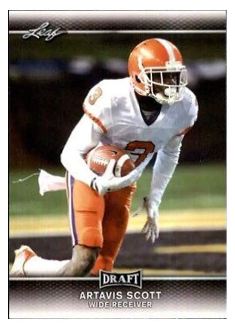 2017 Leaf Draft Artavis Scott #3 card