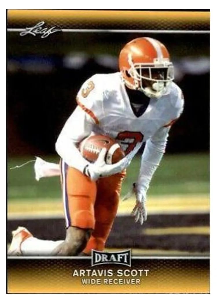2017 Leaf Draft Artavis Scott #3 card