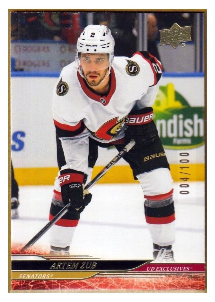 2024-25 Upper Deck Base Set Artem Zub #372 card