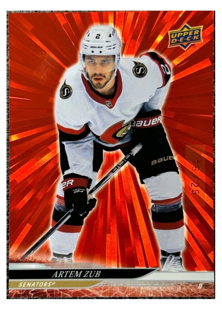 2024-25 Upper Deck Base Set Artem Zub #372 card