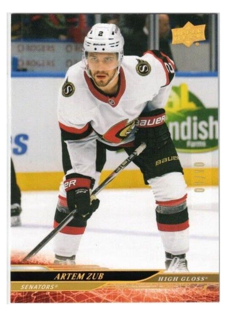 2024-25 Upper Deck Base Set Artem Zub #372 card
