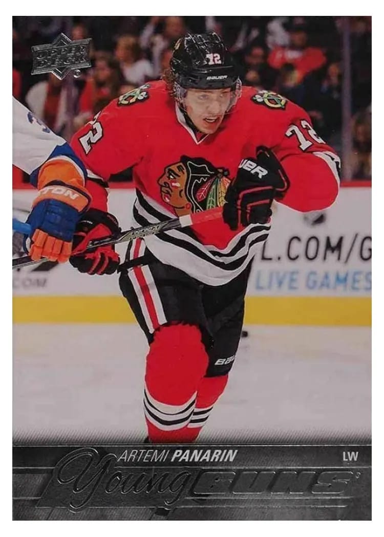 2015 Upper Deck Artemi Panarin #221 card