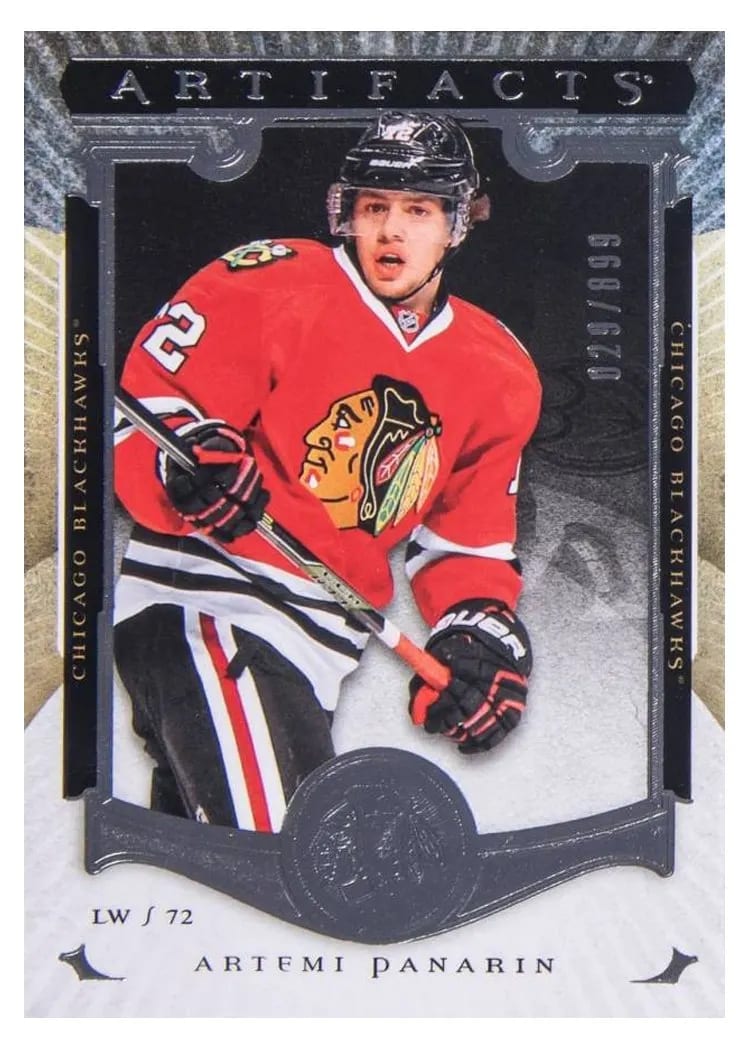 2015 Upper Deck Artifacts Artemi Panarin #190 card