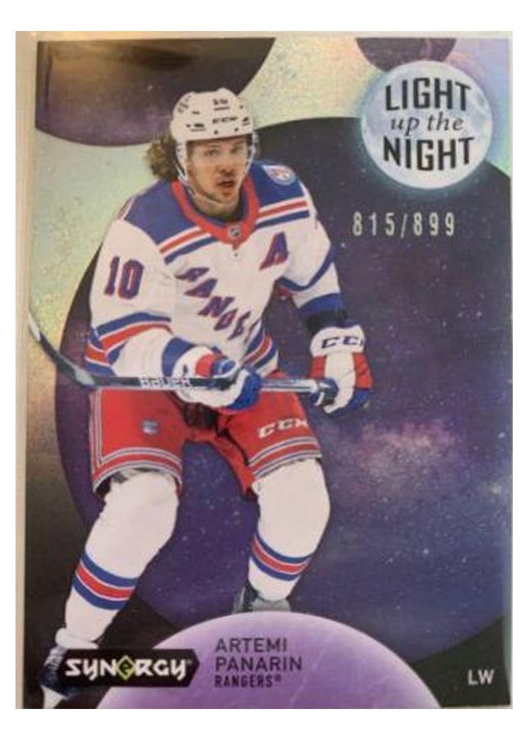 2022-23 Upper Deck Synergy Light Up The Night Artemi Panarin #LN-AP card