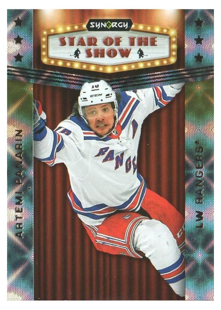 2023-24 Upper Deck Synergy Star Of The Show Artemi Panarin #SOS-16 card