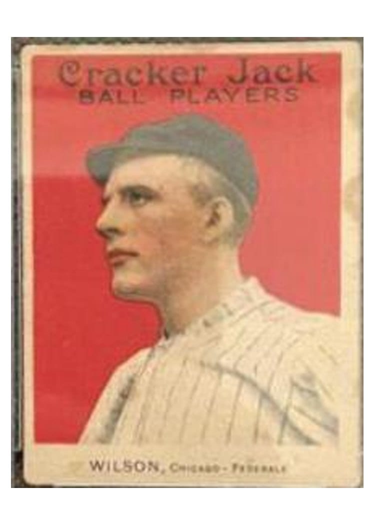 1915 Cracker Jack Arthur E. Wilson #13 card