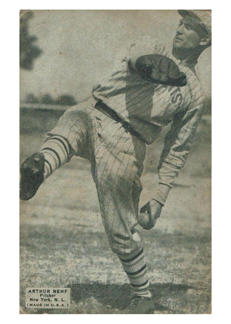 1925 Exhibits Arthur Nehf card
