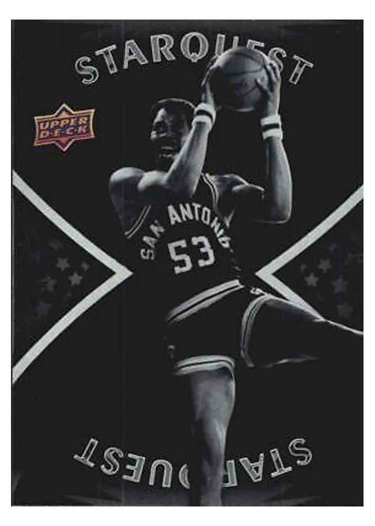 2008 Upper Deck Starquest Artis Gilmore Black #SQ-14 card